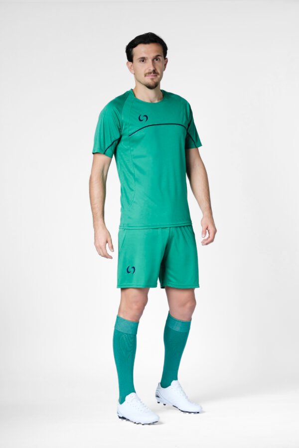 S-cut shorts (green)