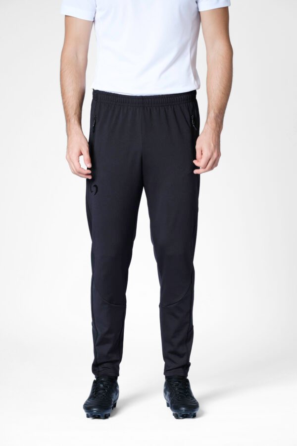 S-cut training tracksuit bottoms (black/black)